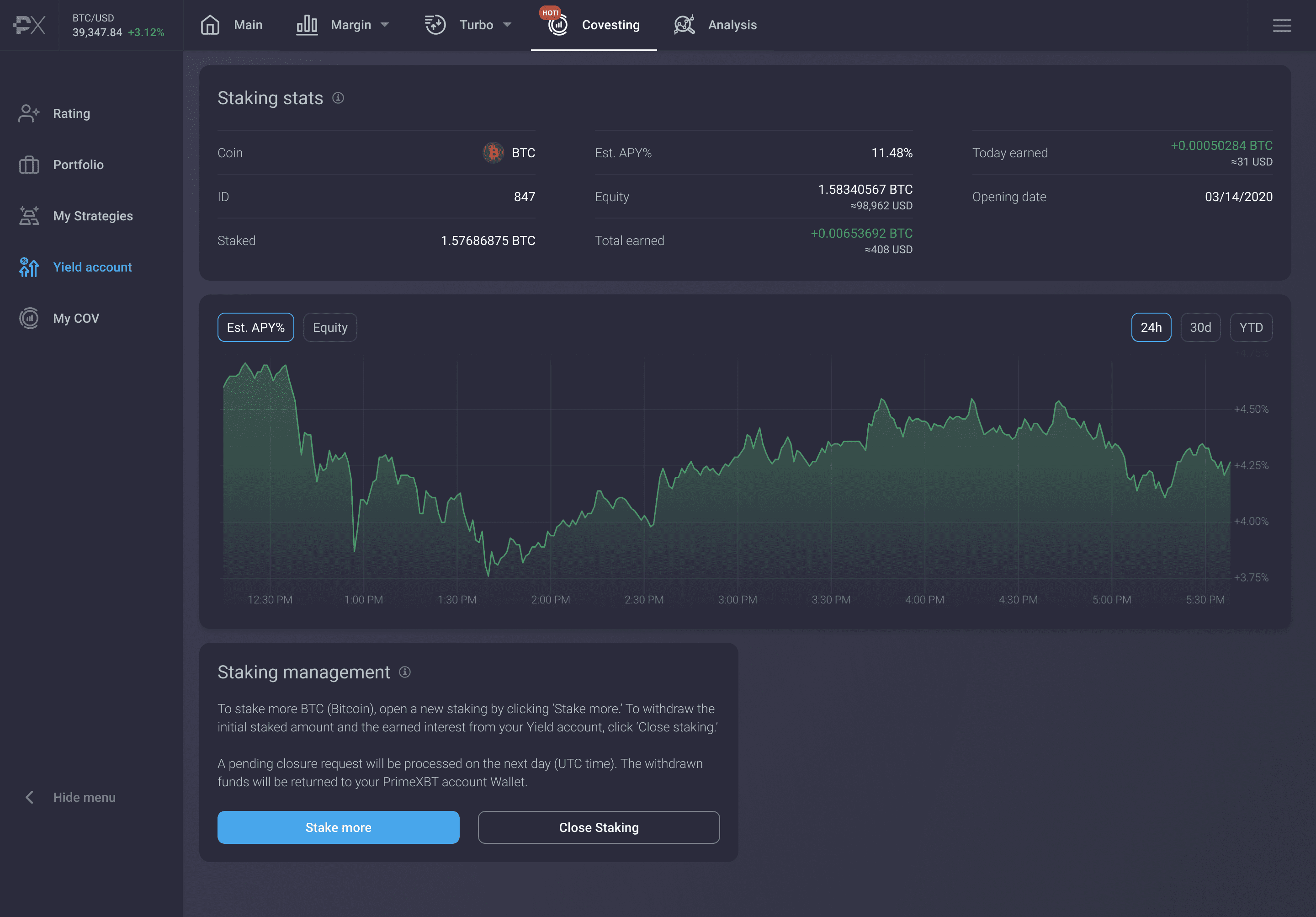 Noble Trade Hubs To Launch Covesting Yield Accounts Allowing For Staking Benefits - Yeld stats2x 1